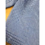 Coldwater Creek  Royal Blue 100% Silk 3/4 Blazer Jacket Women's Plus Size 1X Photo 1