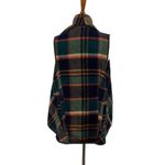 Altar'd State Altar’d State Plaid Open Front Draped Vest Cozy Fall Layering Piece S Multicolor Photo 2