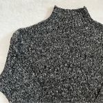 Jones New York Monochrome Knit Sweater Black and White Small Classic Neutral Photo 1