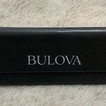 Bulova ❤ dark Gray Triangle Glasses Case Photo 0