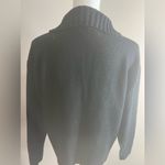 Coldwater Creek  holiday snowflake sweater 1/4 zip front medium Photo 7