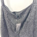 Candalite ‎ Plus Size 2X Dress Black Lace Sequin Cold Shoulder Full Maxi 341 Photo 2