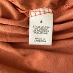 Zenana Outfitters 🆕Ash-Rose V-Neck Short Sleeve Side Slit Mid Dress S🆕 Photo 8