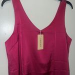 Hobbs London Magenta Fuchsia Pink Silk Tank Top Blouse New Photo 1