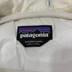 Patagonia Women's Nano Puff Vest Sz S Birch White Full Zip Outdoor Hiking EUC Photo 4
