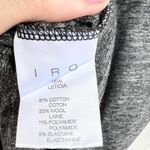 IRO  Paris Letitia sweater mini wrap front knit sweater dress size medium Photo 4