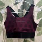 Craft x pokemon Women's Burgundy and Black Pokémon gengar Sports Bra Size M Photo 0