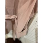 CAROLINA BELLE Women's Pink Sleeveless Shawl Collar Tie Waist Vest Blazer M Size M Photo 9