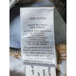 PacSun  Denim Retro Y2K Mini Skirt Light Wash Two Tone Frayed Hem Women's Size 25 Photo 3