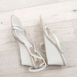 Dolce Vita Gemini Leather Strappy‎ Wedge Sandal Cream Size 11 Minimal Summer Photo 7