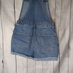No Boundaries  Blue Denim Short Overalls Photo 8