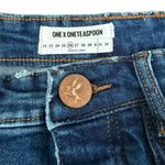 One Teaspoon Lovers Distressed Low Waist Button Fly Jean Shorts - Size 26 - NWT Photo 3