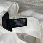 AQUA White Lace Inset Flounced Mini Dress Medium NWT Photo 7