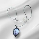 Gothic Black Pendant Necklace Photo 4