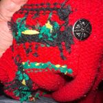 Karen Scott  Red vintage‎ Sweater Vest M Photo 2