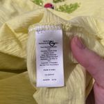 Talbots sequined embroidered flamingo graphic tee in yellow size XS Photo 9