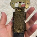 INC Vintage LeatherRock  1992 San Diego USA Genuine Leather Belt size S/M Photo 2