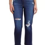 Levi's Rib Cage Straight Ankle Jeans 24X27 Dark Wash Photo 0