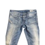Diesel  Hushy slim ankle length jeans y2k style stretch medium wash low rise‎ 28 Photo 2