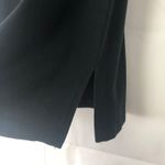 Merona  Vintage High Waisted Women's Black Straight Skirt w/Side Slits Size XS Photo 4