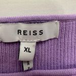 Reiss Tamara Square Neck Ribbed Tank Size XL Lilac Purple NWT Photo 3