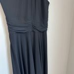 CHAPS  Women's Malibu A-Line Midi Dress Black Sleeveless V-Neck Halter  Large NWT Photo 10
