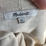 Madewell Cream Knit Mid-Length Duster Cardigan size XL Photo 5