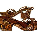 Loeffler Randall New Renee Knot Heel Sandals Size 8 Photo 6