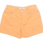 Tommy Hilfiger Orange Jean Shorts Vibrant Denim Photo 0