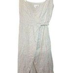Line and Dot Revolve Line Dot Lillie Wrap Midi dress cotton size S Photo 0