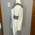 White House | Black Market 🆕  boho tassel‎ top size S BIN E Photo 3