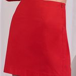 STAUD Red Poplin Stretch Photo 3