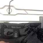 White House | Black Market 14 Top 12 Skirt Black Floral Career Suit Separates Set Photo 8