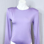 ZARA  Light Purple Long Sleeve Bodysuit Photo 0