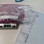 No Boundaries VTG 90s  Cami Mini‎ Dress Purple Boho Beaded Rayon Y2K Floral XS Photo 5