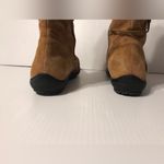 Aerosoles suede tan mid calf zip up boots women size 9M Photo 3