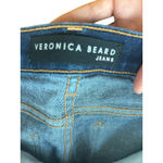 Veronica Beard Brooke 8.5" Skinny Jeans Midnight W Fray Size 26 Photo 8