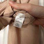 Better Be  Beige Tie-Front Crop Top Photo 2