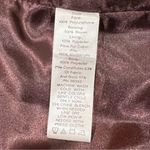 Dennis Basso  Merlot Faux Fur and Leather Moto Vest, Small Photo 11