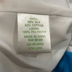 Lilly Pulitzer  Green Blue White Women’s Organza Stripe‎ Bow Front Dress Size 6 Photo 6