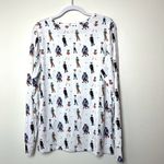 Sweet P Baby Co Women's 2XL Disney Princes & Pajama Top Long Sleeve Bamboo White Size XXL Photo 1