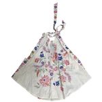 Free People New XS  Emily Floral Halter Tank Top Photo 5