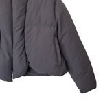 MY MUM MADE IT Bubble Open Puffer cropped gray Jacket Size S Photo 13