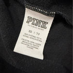 PINK - Victoria's Secret  Black and White Joggers with Sporty Logo Photo 7