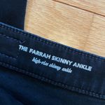 AG Adriano Goldschmied AG Farrah Skinny Ankle Black Jeans with Tassel Photo 6