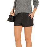 Rag and Bone Portobello Leather Shorts Size 31 Photo 0