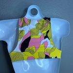 Anne cole  Studio Bikini Swim Top Size XS High Neck‎ Tropical Hawaiian NEW Photo 1