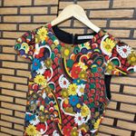 Alice + Olivia ‎ Kirby Ruffled Floral Print Dress Size 0 Photo 3