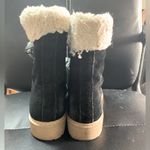 G.H. Bass &Co. G.H.Bass & CO. Abigail Faux Fur Ankle Boots Black Cream Size 8 1/2 Photo 10