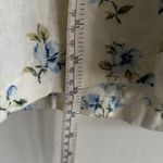 Old Navy NWT white & blue floral baby doll mini dress SZ M Peasant Photo 9